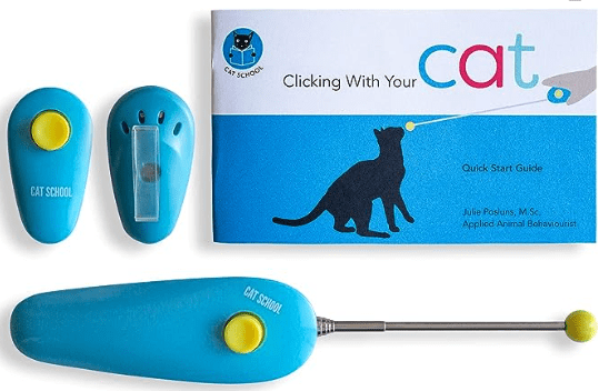 Cat clicker training kit