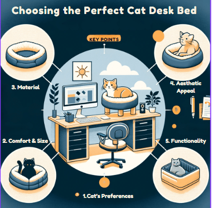 Cat shop desk bed