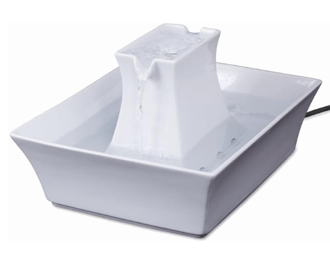 Image of Petsafe Drinkwel Pagoda fountain featured as the best ceramic cat water fountain