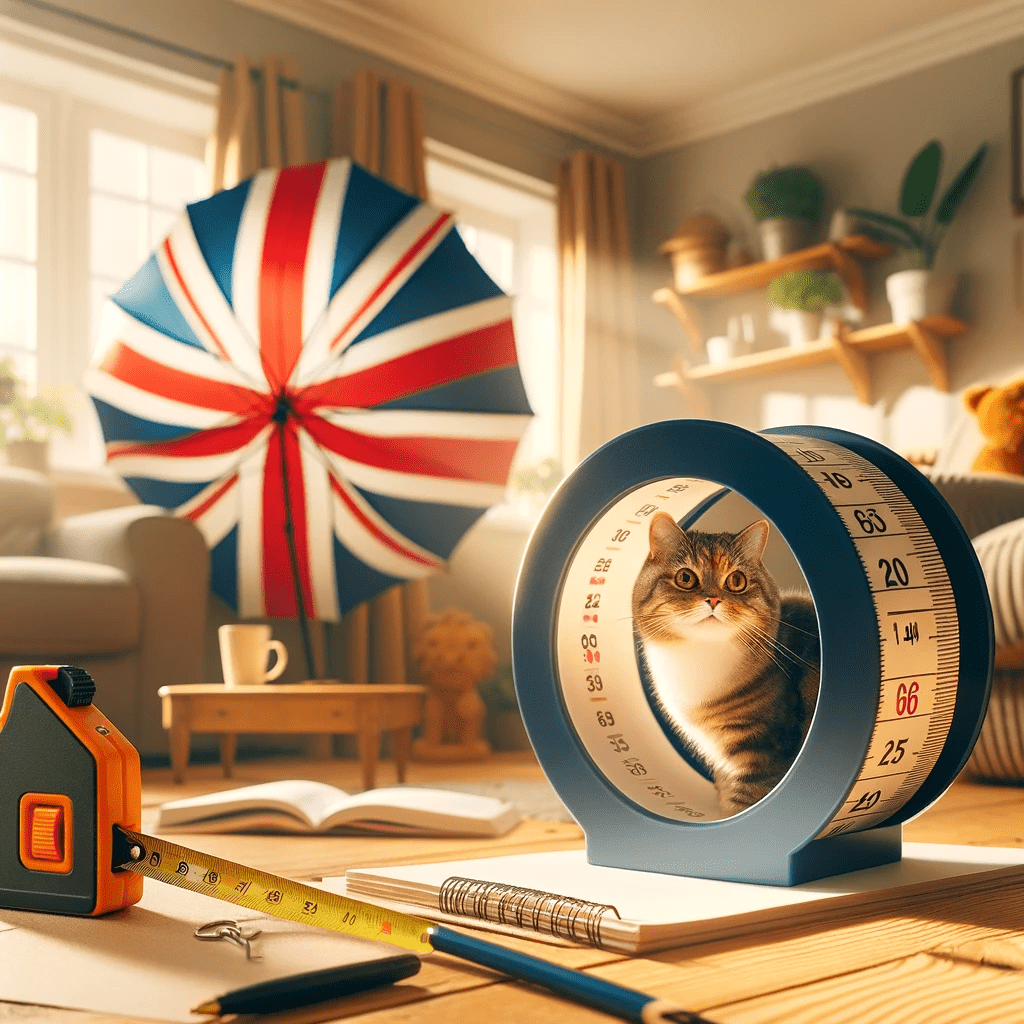 Tailoring cat exercise wheels for UK homes