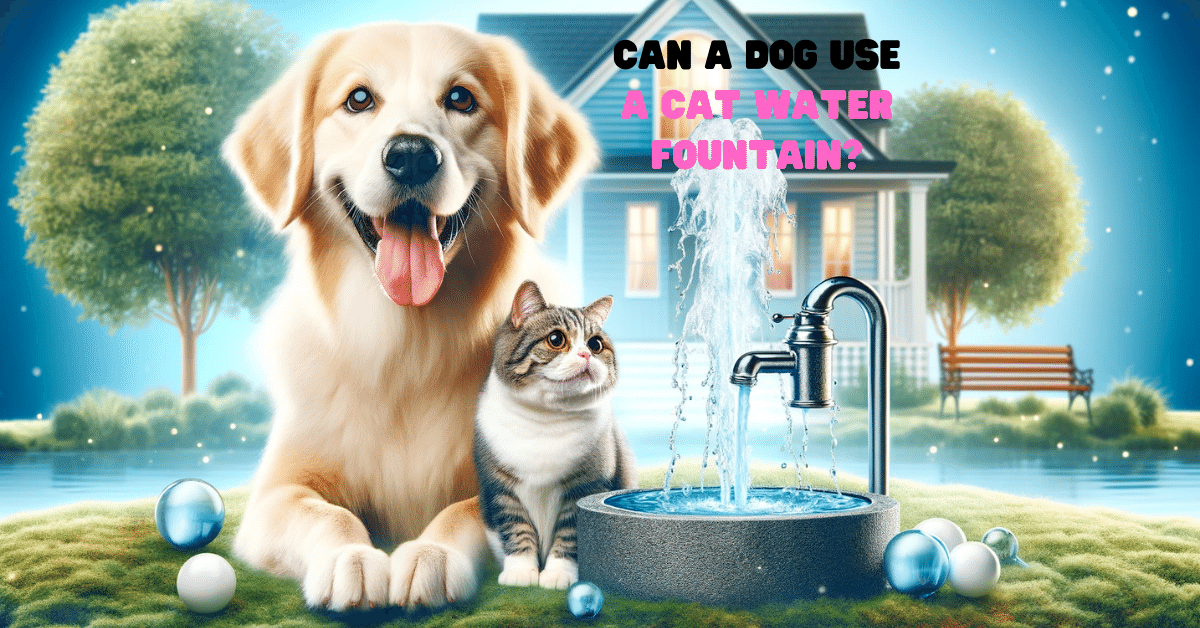 Can a dog use a cat water fountain featured image