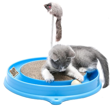 Image-of-AUOON-Cat-scratcher-toy-as-an-alernative-to-a-cat-exercise-wheel