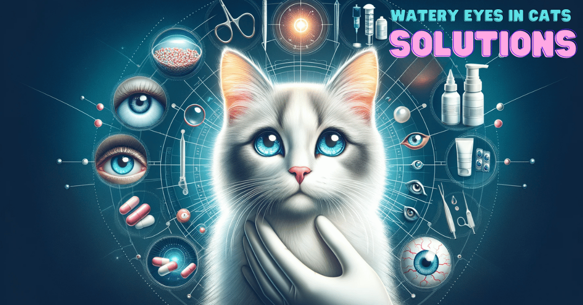 Watery Eyes in Cats Featured image