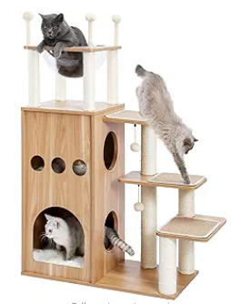 An image of a cat tree for large cats