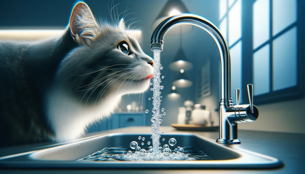 Running water picks up more oxygen which is one of the reasons on why do cats like running water.