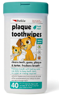 Image example of cat dental wipes