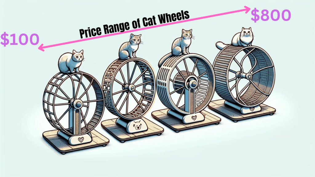 Image showing typical price range of cat wheels