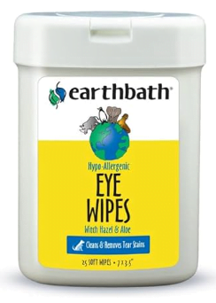 Earthbath Eye wipes Image listed as one of the best cat eye wipes