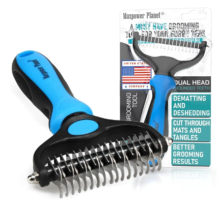 Image example of a dematting brush from Maxpower