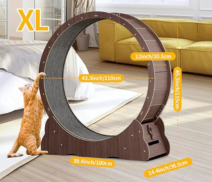 Image of Homegroove XL Cat Wheel listed as best cat wheel in Canada