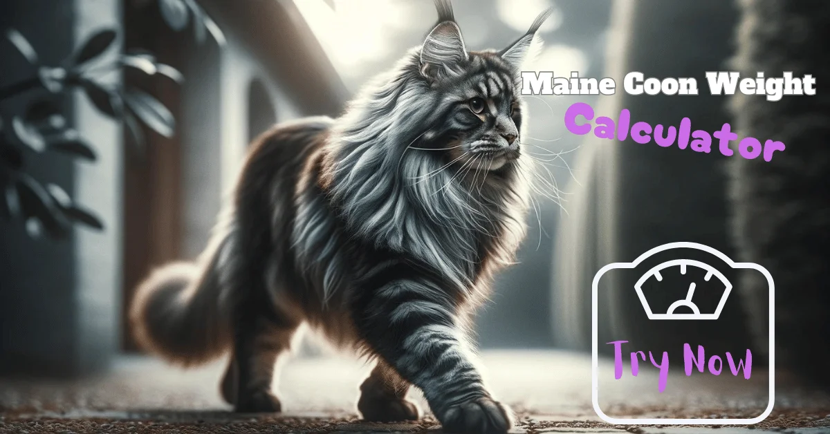Maine Coon Weight Calculator Featured image
