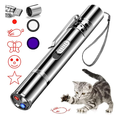 JMMTAAG Handheld Laser Pointer listed as one of the best Cat toys