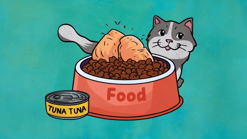 Image showing ways to make food more appealing to your underweight cat