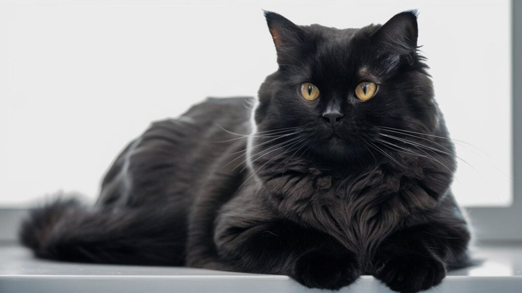 Image of a Black Ragdoll Cat