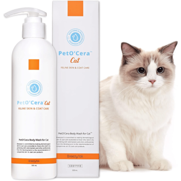 PetO’Cera Cat Shampoo - Gentle Clean with Natural Ingredients