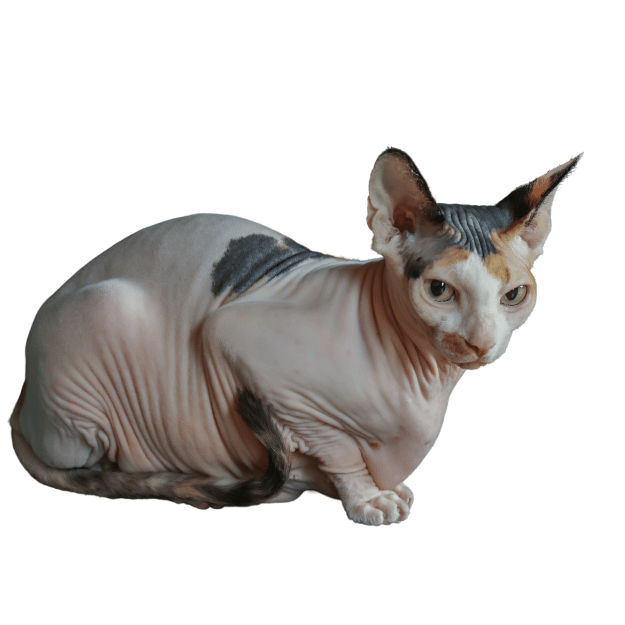 Calico Sphynx cat Image