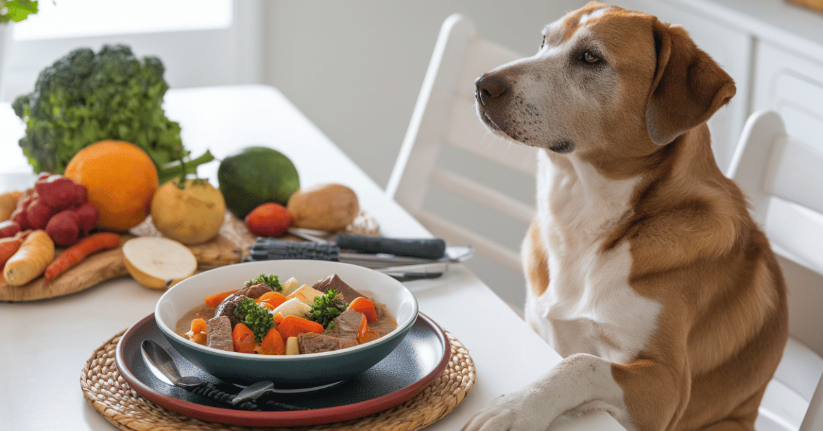 Beef and Vegetable Stew for Dogs featured image