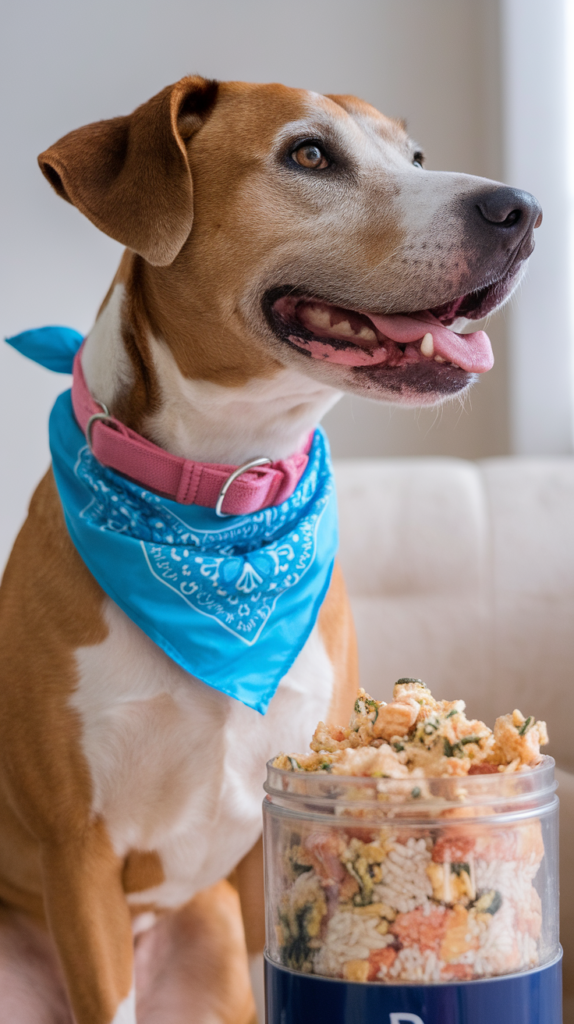 Chicken and rice training treats as one of the DIY Dog treat recipes without peanut butter