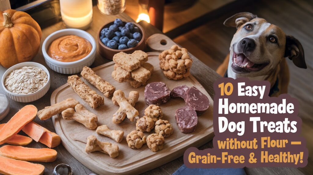 10 Easy Homemade Dog Treats Without Flour featured image