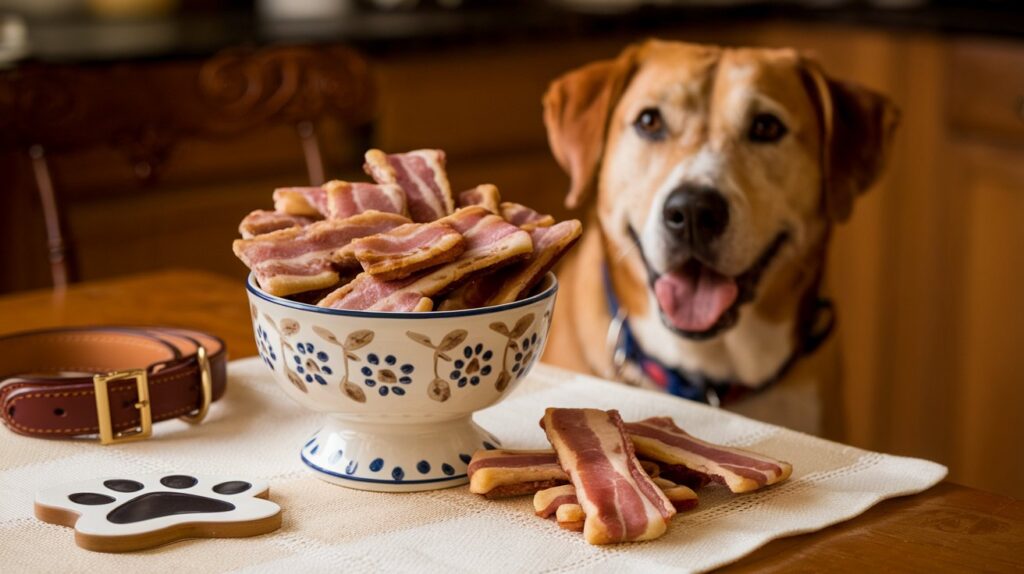 Homemade bacon dog treats featured image