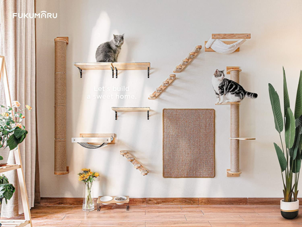 Wall-Mounted Cat Hammock & Floating Shelf - Image 7