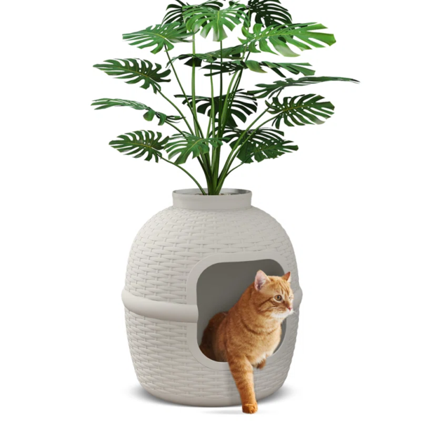 Damase Hidden Cat Litter Box Planter