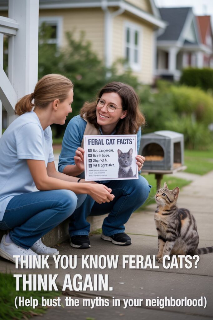 Advocating for outdoor cats through community education and humane messaging
