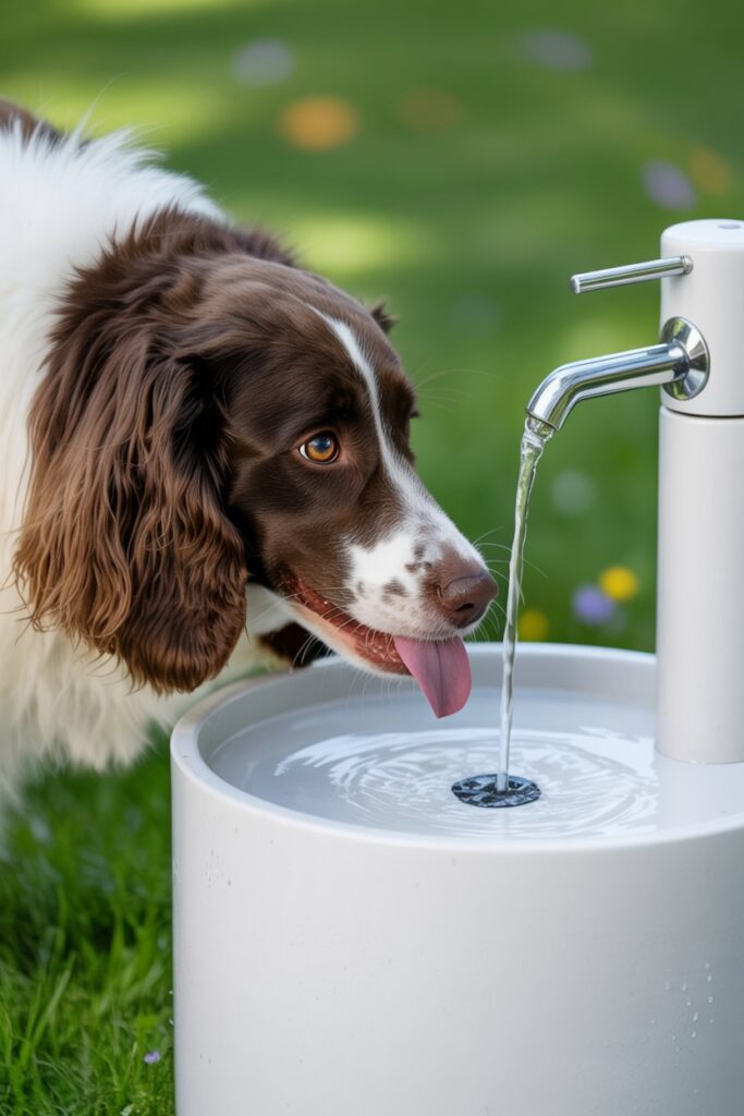 dog bowl and water bottle for on-the-go summer hydration.