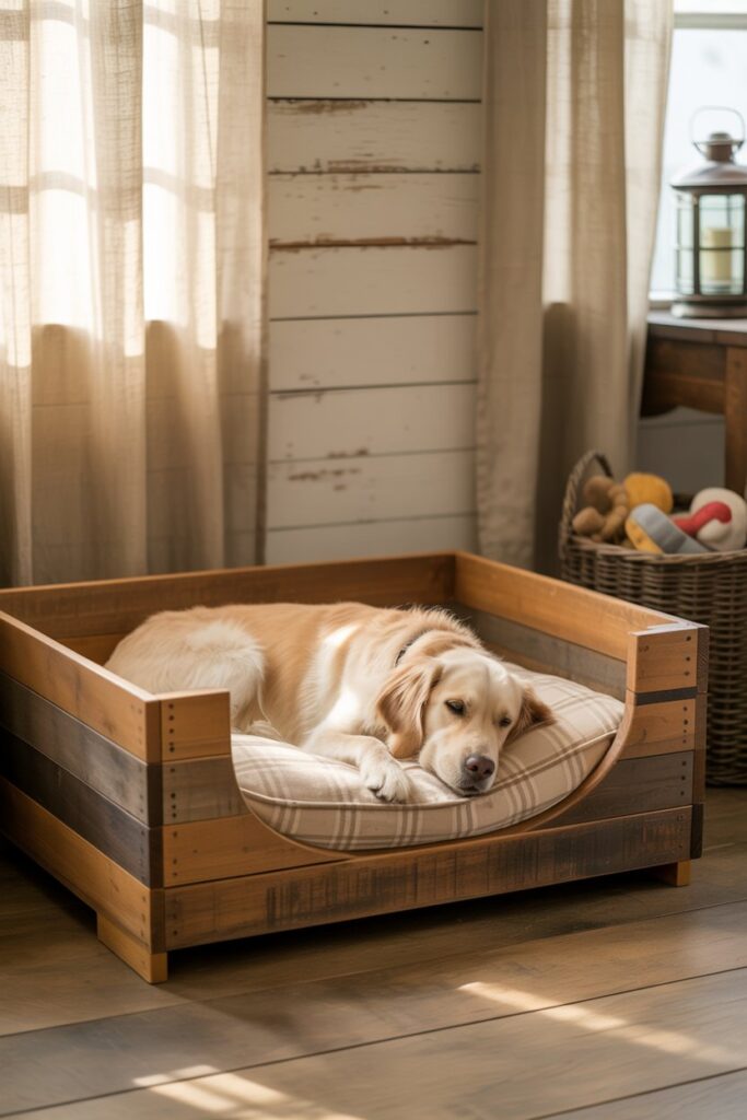 rustic cat bed for dogs