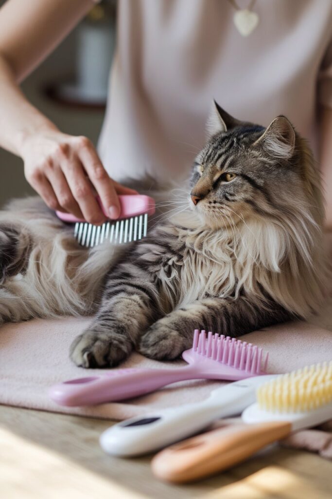 DIY cat grooming tips to reduce vet visits and hairball issues
