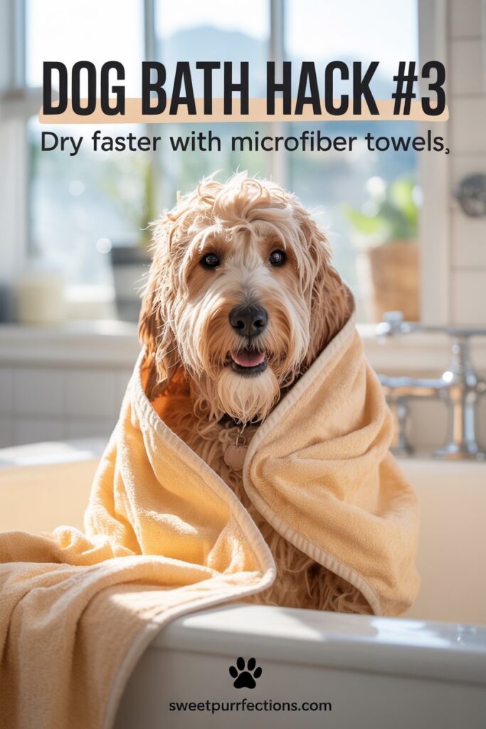 Best way to groom your dog at home using microfiber towels