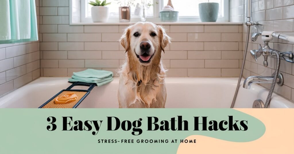 Picture Idea: 3 Easy Dog Bath Hacks Every Pet Owner Should Try